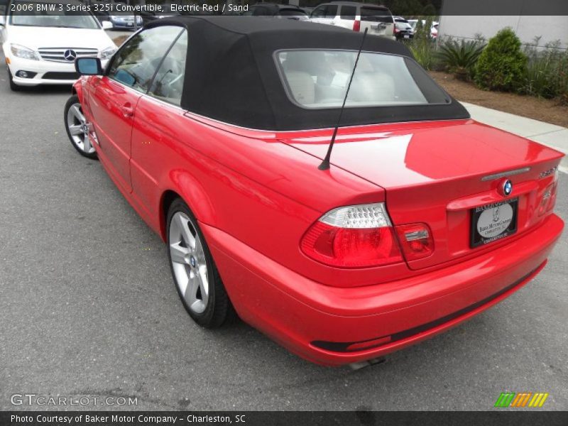 Electric Red / Sand 2006 BMW 3 Series 325i Convertible