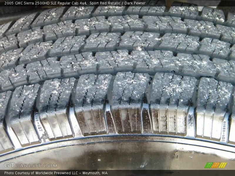 Sport Red Metallic / Dark Pewter 2005 GMC Sierra 2500HD SLE Regular Cab 4x4