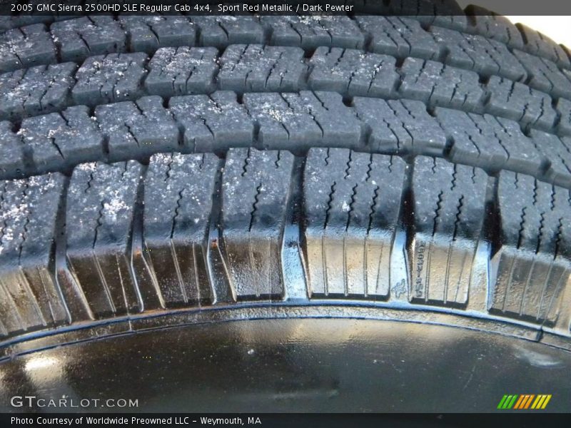 Sport Red Metallic / Dark Pewter 2005 GMC Sierra 2500HD SLE Regular Cab 4x4