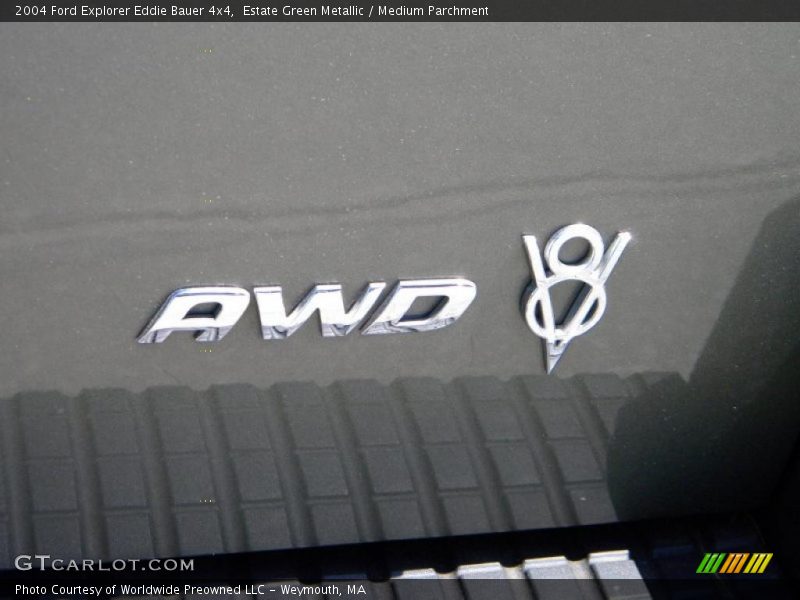  2004 Explorer Eddie Bauer 4x4 Logo