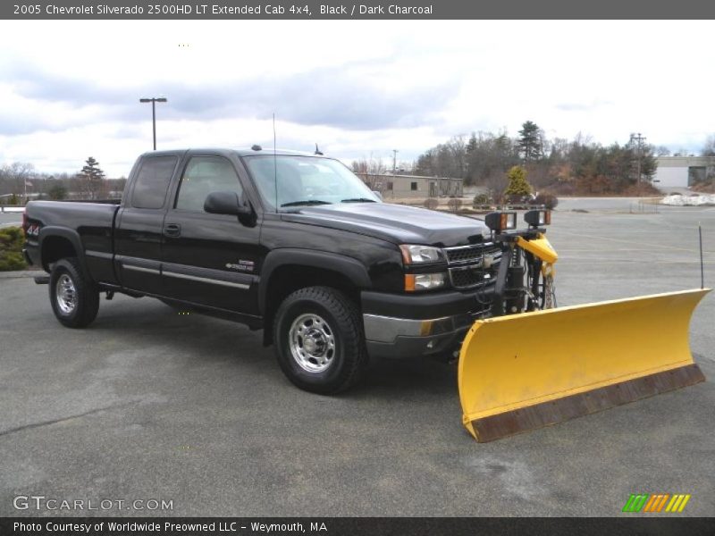 Black / Dark Charcoal 2005 Chevrolet Silverado 2500HD LT Extended Cab 4x4
