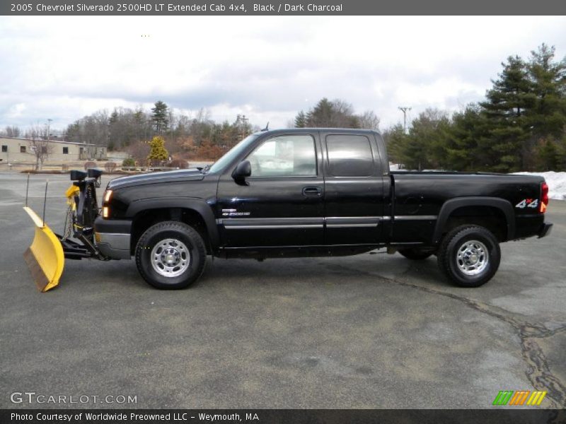 Black / Dark Charcoal 2005 Chevrolet Silverado 2500HD LT Extended Cab 4x4