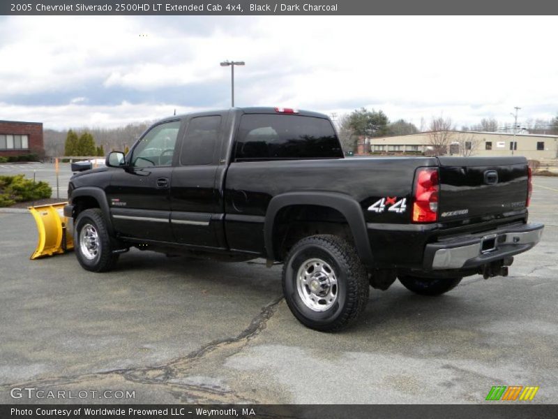 Black / Dark Charcoal 2005 Chevrolet Silverado 2500HD LT Extended Cab 4x4
