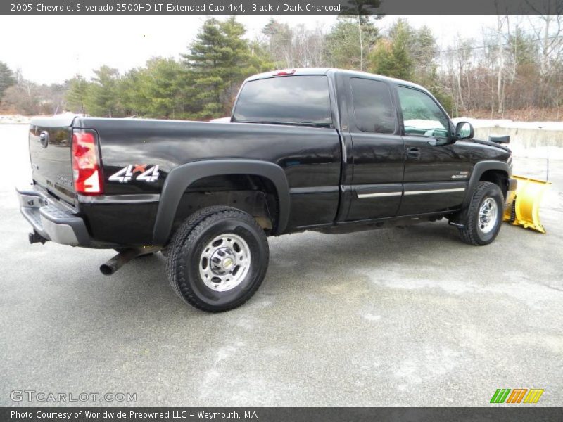 Black / Dark Charcoal 2005 Chevrolet Silverado 2500HD LT Extended Cab 4x4