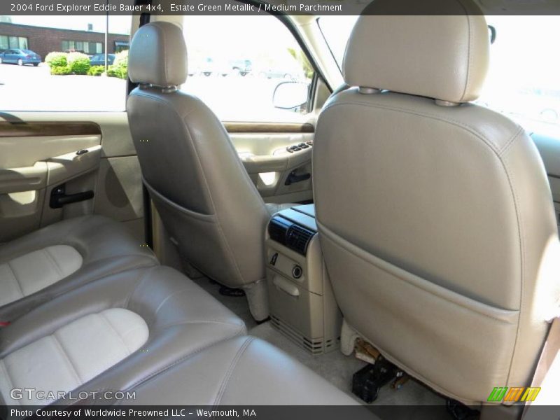 Estate Green Metallic / Medium Parchment 2004 Ford Explorer Eddie Bauer 4x4