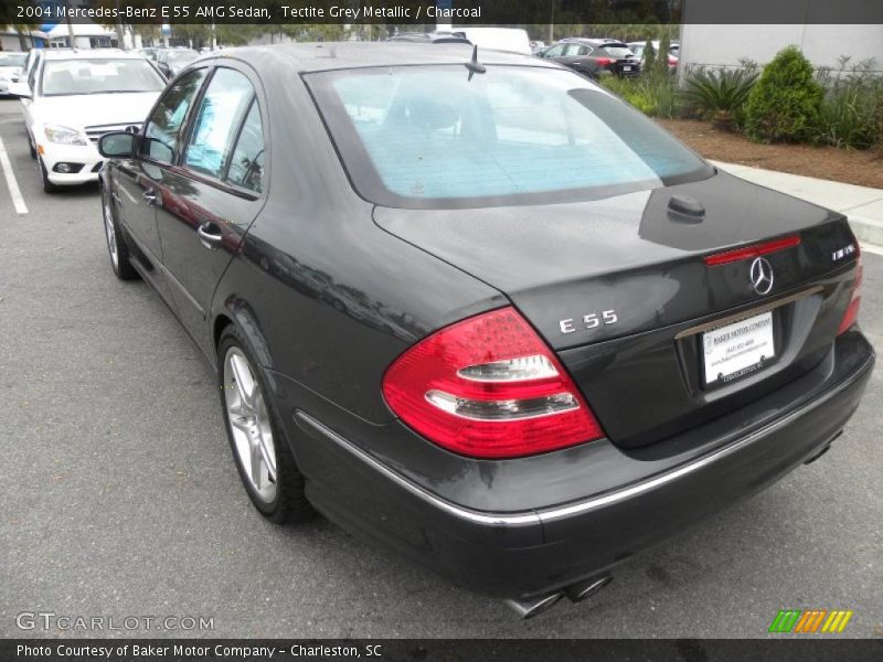 Tectite Grey Metallic / Charcoal 2004 Mercedes-Benz E 55 AMG Sedan