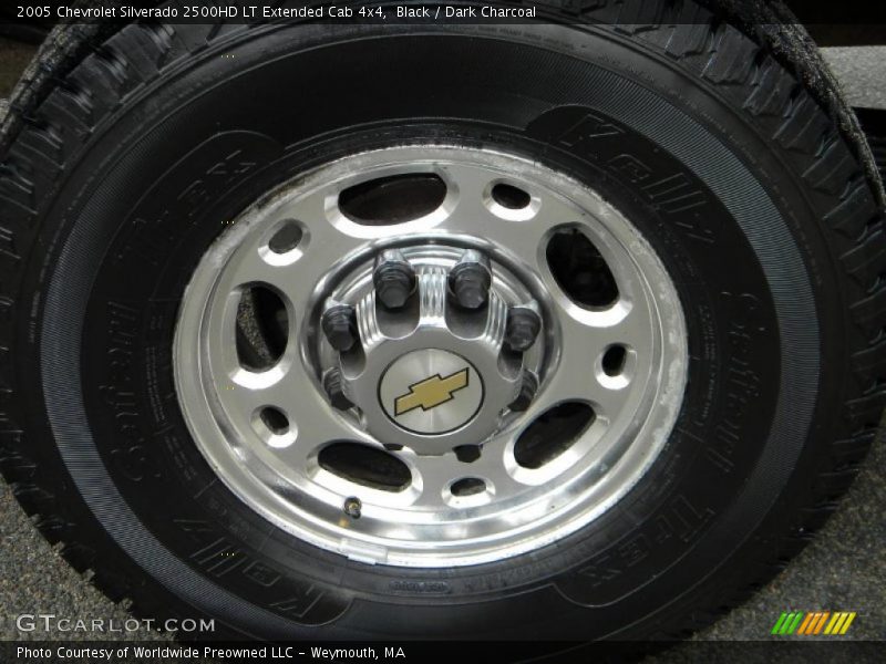 Black / Dark Charcoal 2005 Chevrolet Silverado 2500HD LT Extended Cab 4x4
