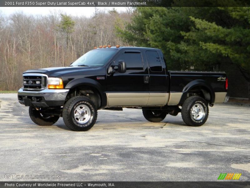  2001 F350 Super Duty Lariat SuperCab 4x4 Black