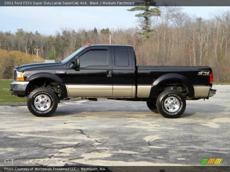  2001 F350 Super Duty Lariat SuperCab 4x4 Black