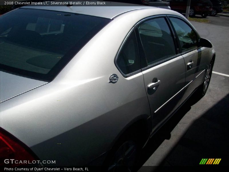 Silverstone Metallic / Ebony Black 2008 Chevrolet Impala LT