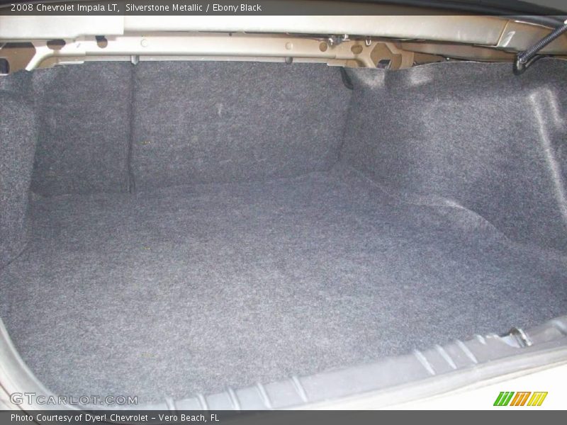 Silverstone Metallic / Ebony Black 2008 Chevrolet Impala LT