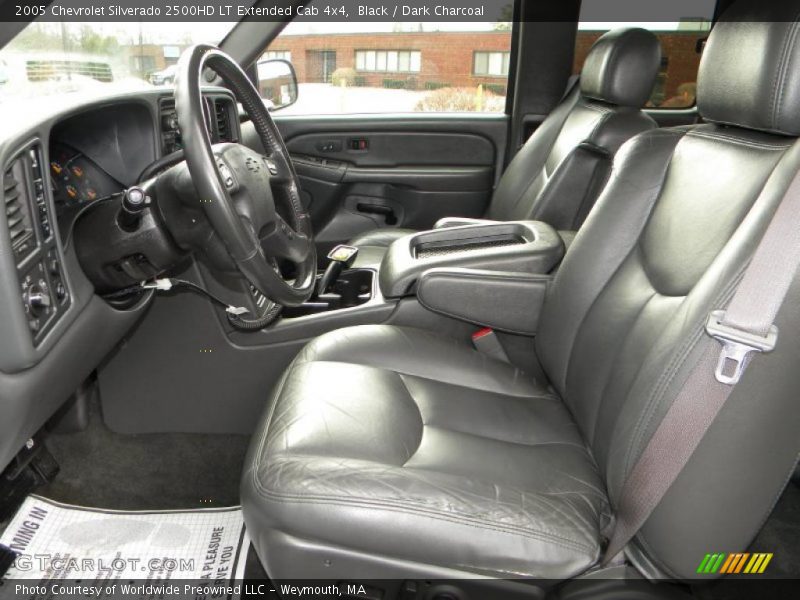 Black / Dark Charcoal 2005 Chevrolet Silverado 2500HD LT Extended Cab 4x4
