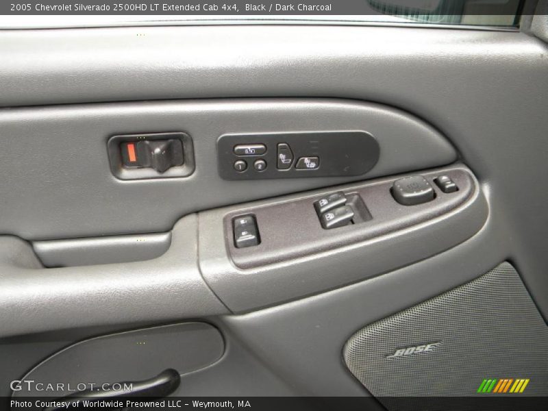 Black / Dark Charcoal 2005 Chevrolet Silverado 2500HD LT Extended Cab 4x4