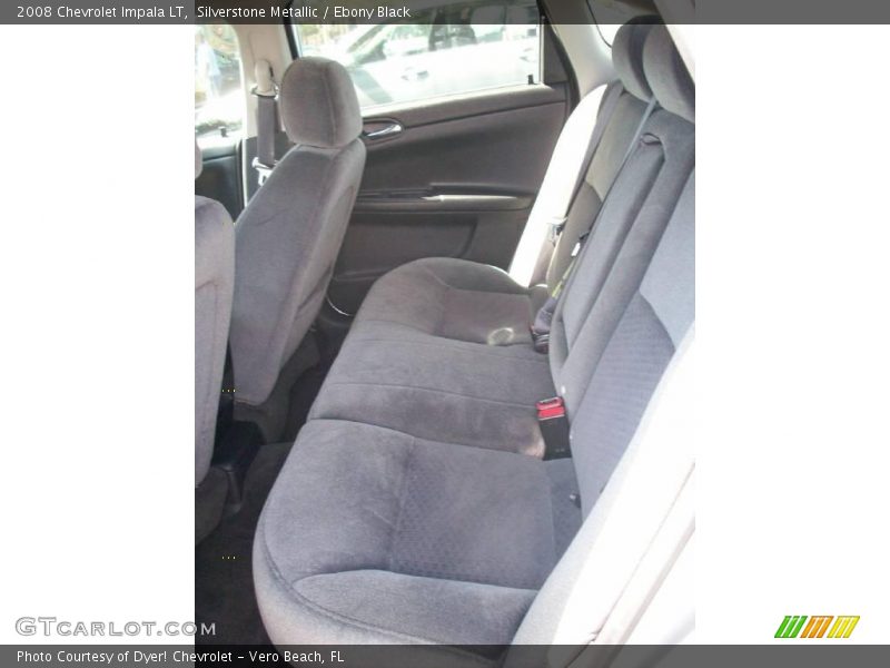 Silverstone Metallic / Ebony Black 2008 Chevrolet Impala LT