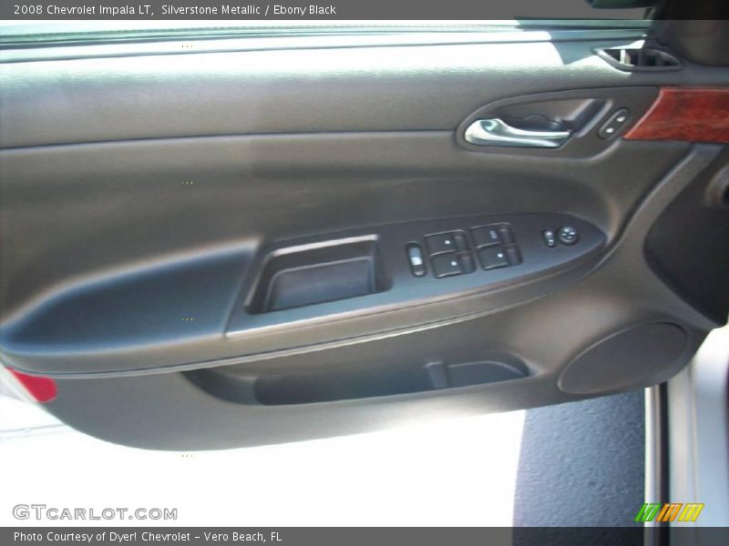 Silverstone Metallic / Ebony Black 2008 Chevrolet Impala LT