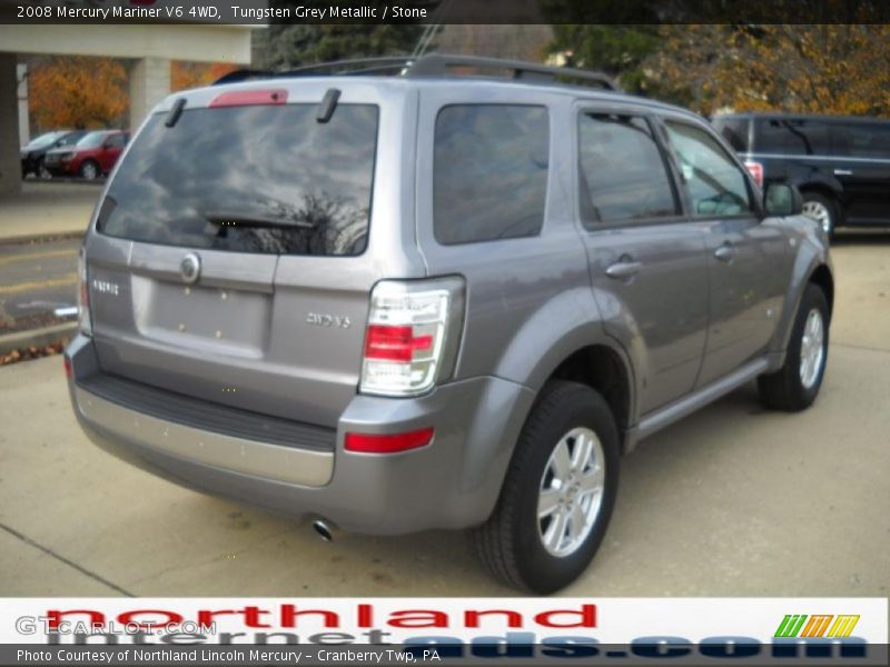 Tungsten Grey Metallic / Stone 2008 Mercury Mariner V6 4WD