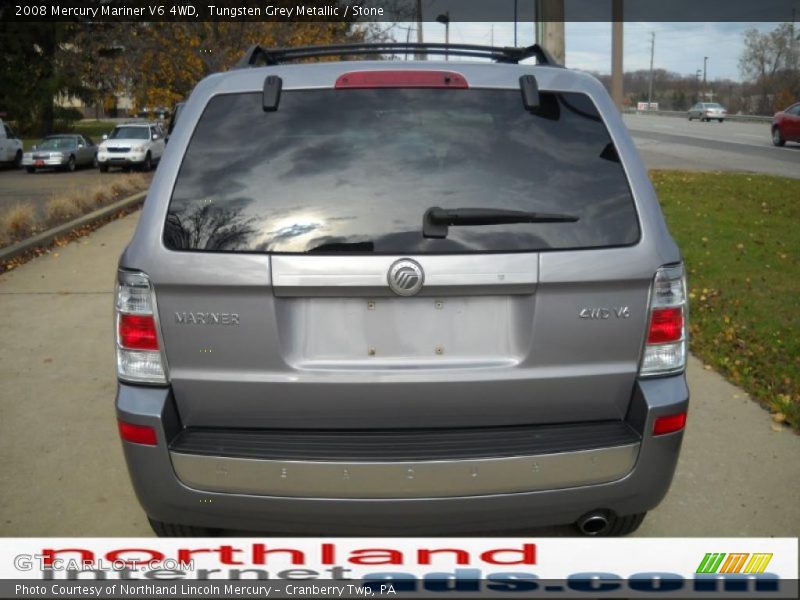 Tungsten Grey Metallic / Stone 2008 Mercury Mariner V6 4WD