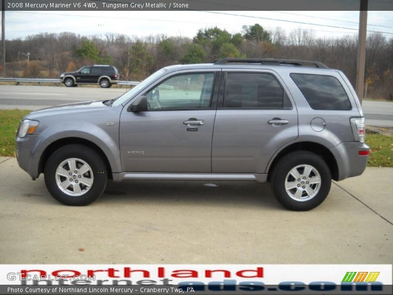 Tungsten Grey Metallic / Stone 2008 Mercury Mariner V6 4WD