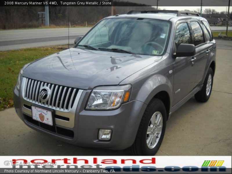 Tungsten Grey Metallic / Stone 2008 Mercury Mariner V6 4WD