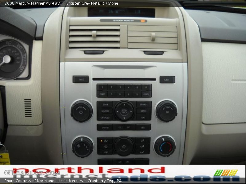 Tungsten Grey Metallic / Stone 2008 Mercury Mariner V6 4WD