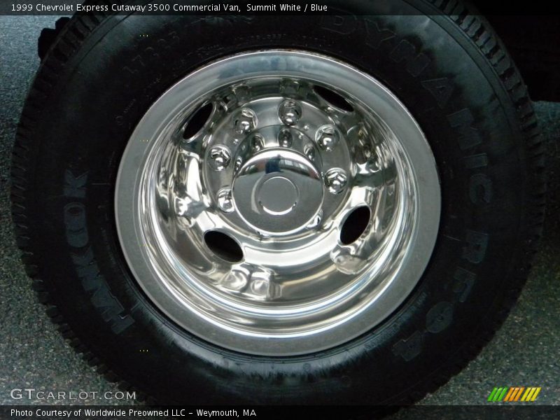 Summit White / Blue 1999 Chevrolet Express Cutaway 3500 Commercial Van