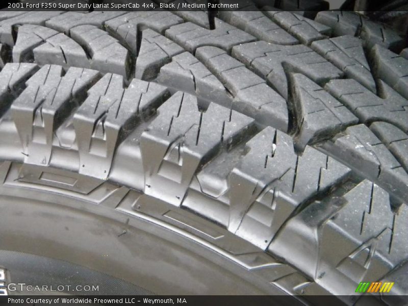 Black / Medium Parchment 2001 Ford F350 Super Duty Lariat SuperCab 4x4