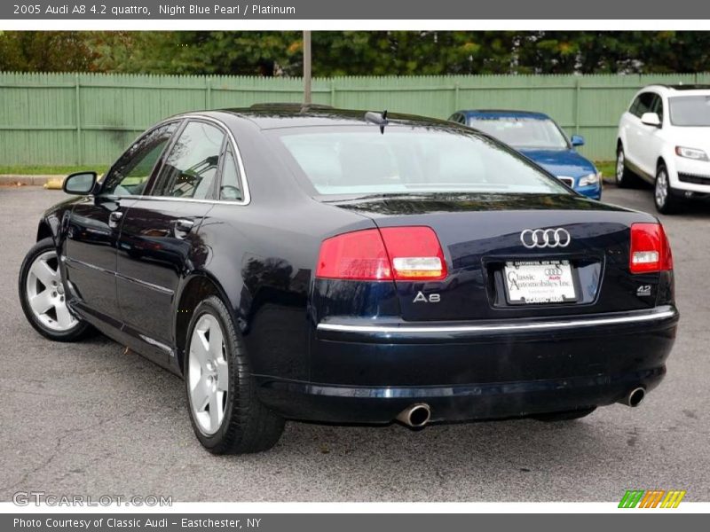  2005 A8 4.2 quattro Night Blue Pearl