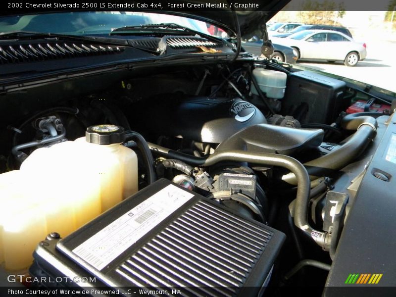  2002 Silverado 2500 LS Extended Cab 4x4 Engine - 6.0 Liter OHV 16-Valve Vortec V8
