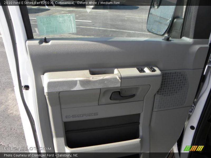 Oxford White / Medium Flint 2010 Ford E Series Van E250 XL Commericial