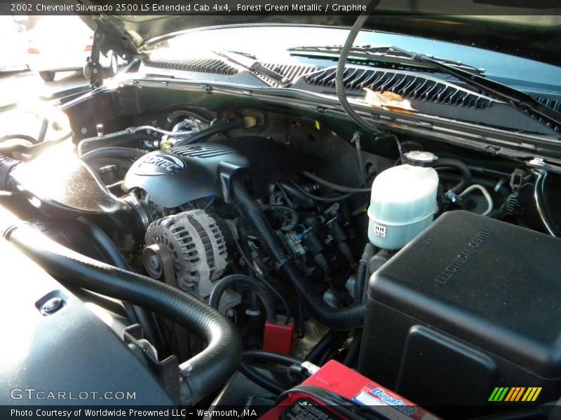  2002 Silverado 2500 LS Extended Cab 4x4 Engine - 6.0 Liter OHV 16-Valve Vortec V8