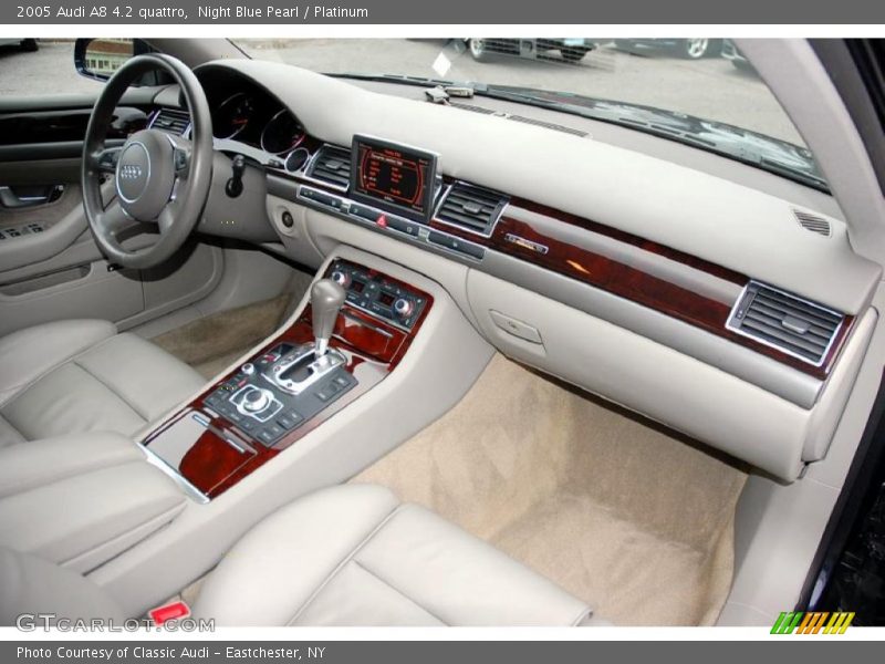 Dashboard of 2005 A8 4.2 quattro
