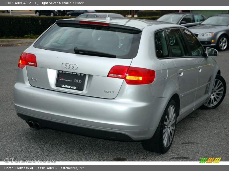 Light Silver Metallic / Black 2007 Audi A3 2.0T