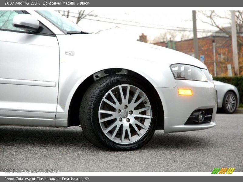 Light Silver Metallic / Black 2007 Audi A3 2.0T
