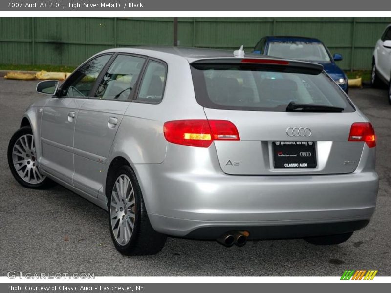 Light Silver Metallic / Black 2007 Audi A3 2.0T