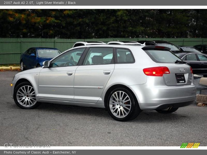 Light Silver Metallic / Black 2007 Audi A3 2.0T