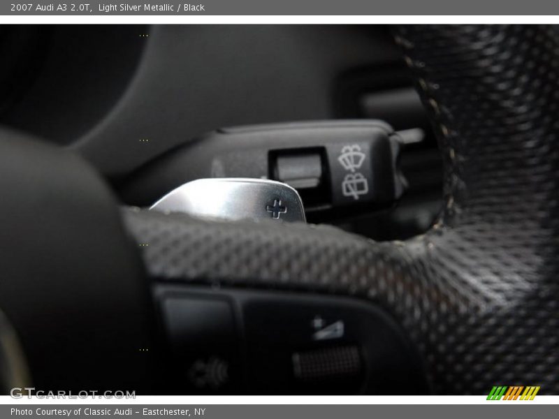 Light Silver Metallic / Black 2007 Audi A3 2.0T