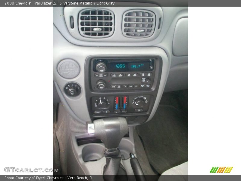 Silverstone Metallic / Light Gray 2008 Chevrolet TrailBlazer LS