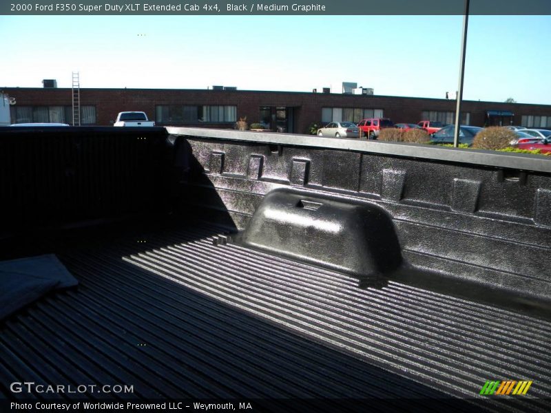 Black / Medium Graphite 2000 Ford F350 Super Duty XLT Extended Cab 4x4
