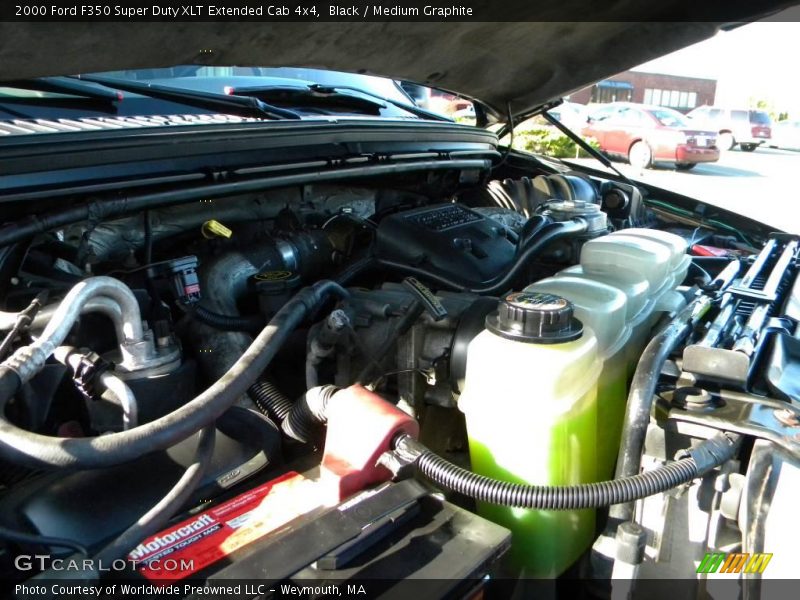 Black / Medium Graphite 2000 Ford F350 Super Duty XLT Extended Cab 4x4