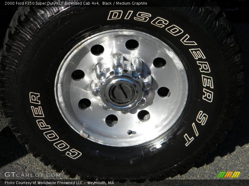 Black / Medium Graphite 2000 Ford F350 Super Duty XLT Extended Cab 4x4