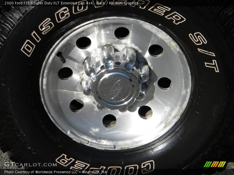Black / Medium Graphite 2000 Ford F350 Super Duty XLT Extended Cab 4x4
