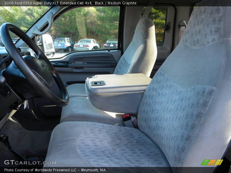 Black / Medium Graphite 2000 Ford F350 Super Duty XLT Extended Cab 4x4
