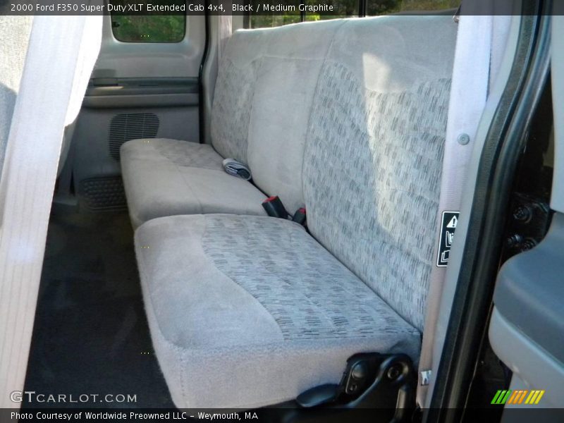 Black / Medium Graphite 2000 Ford F350 Super Duty XLT Extended Cab 4x4