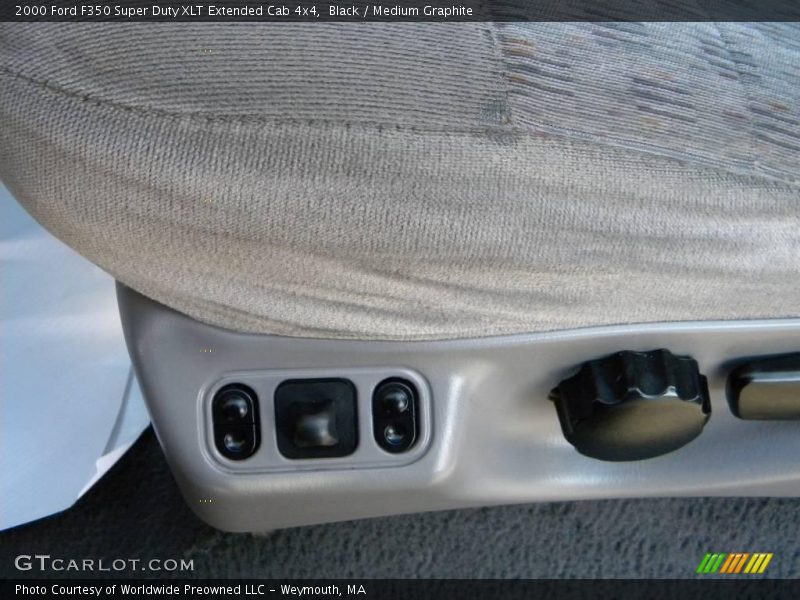 Black / Medium Graphite 2000 Ford F350 Super Duty XLT Extended Cab 4x4