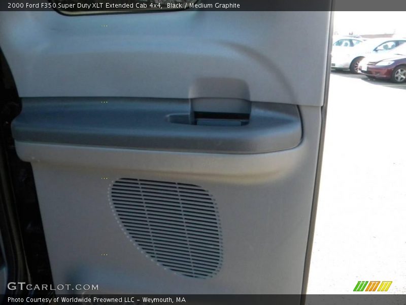 Black / Medium Graphite 2000 Ford F350 Super Duty XLT Extended Cab 4x4