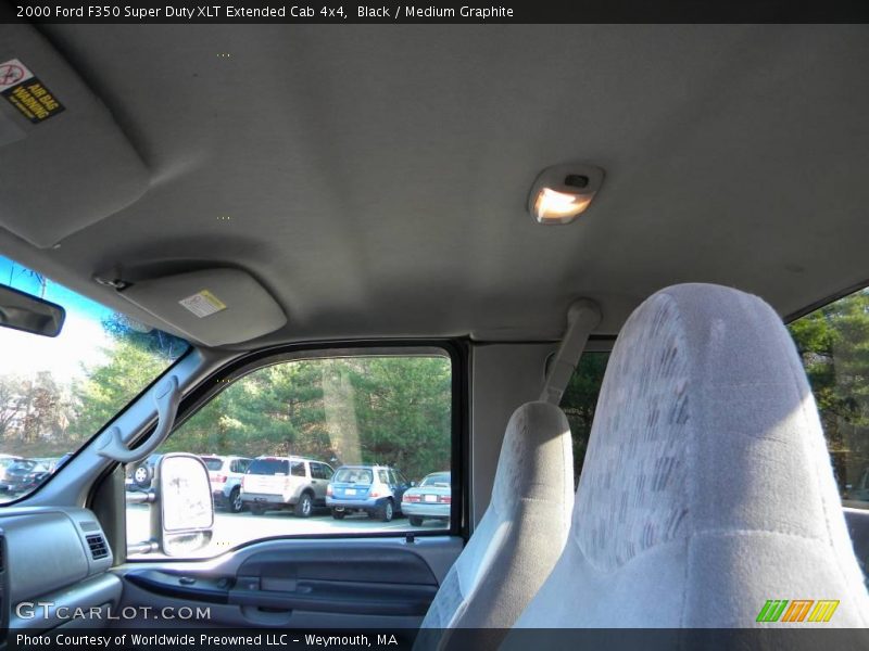 Black / Medium Graphite 2000 Ford F350 Super Duty XLT Extended Cab 4x4