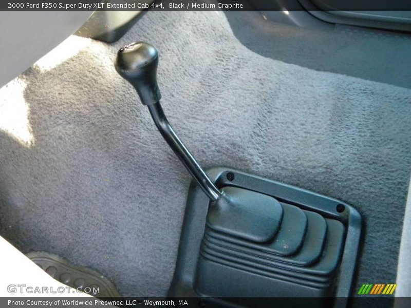Black / Medium Graphite 2000 Ford F350 Super Duty XLT Extended Cab 4x4