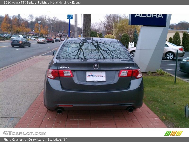 Polished Metal Metallic / Ebony 2010 Acura TSX Sedan