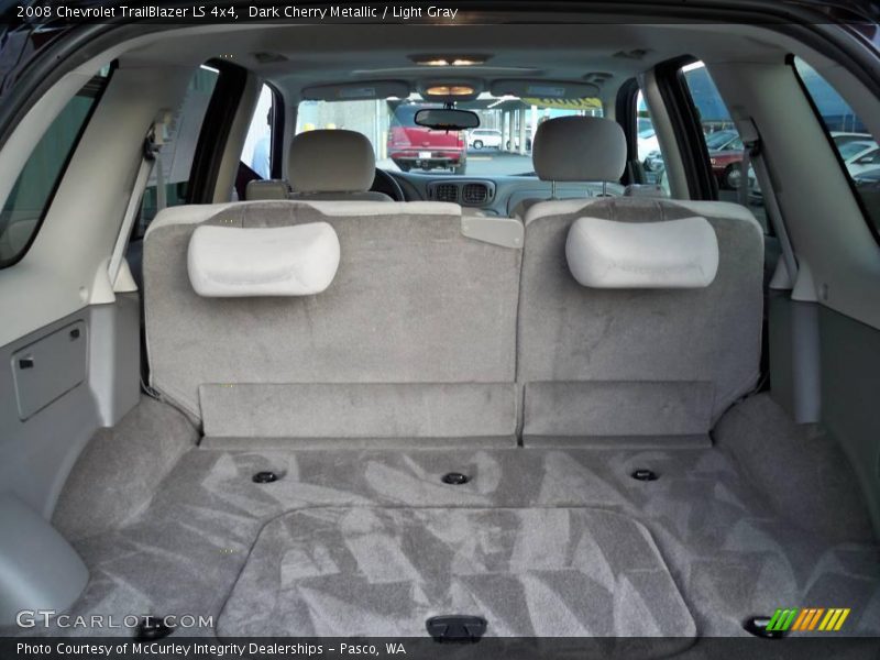 Dark Cherry Metallic / Light Gray 2008 Chevrolet TrailBlazer LS 4x4