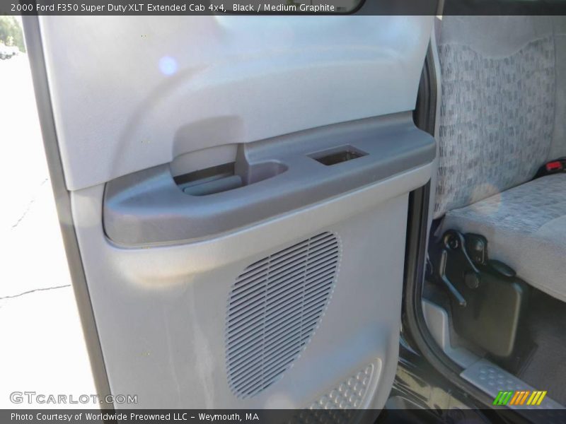 Black / Medium Graphite 2000 Ford F350 Super Duty XLT Extended Cab 4x4
